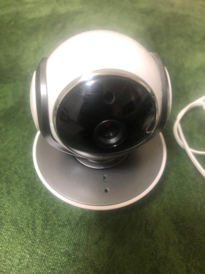 Beyaz ve Gri Bebek Kamerası - Görsel 2