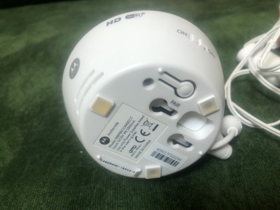 Beyaz ve Gri Bebek Kamerası - Görsel 4