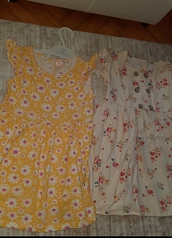 2 3 yaş yazlık elbiseler