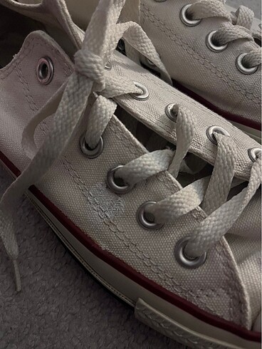 38 Beden beyaz Renk Converse ayakkabı
