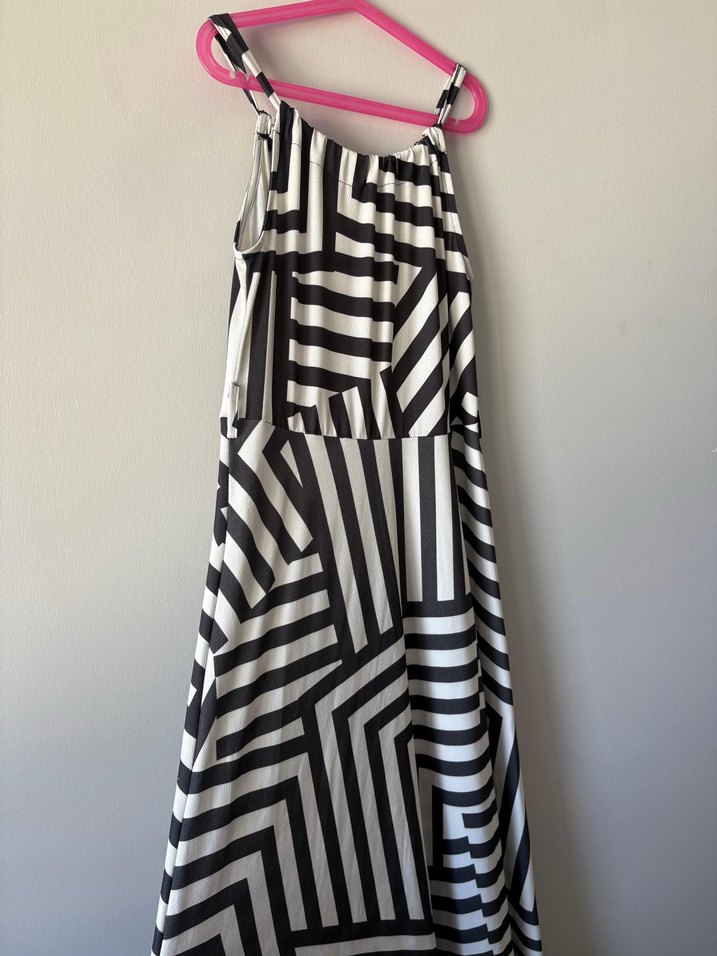 Askılı rahat elbise - Görsel 2