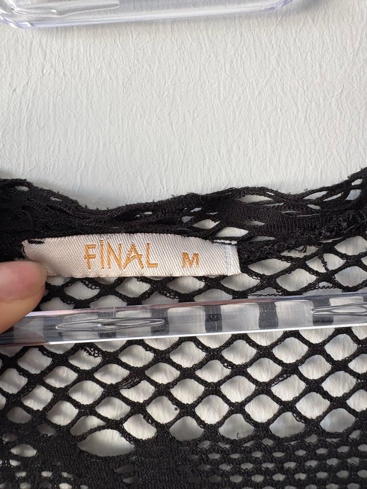 Dantel Detaylı Siyah Gotik Kadın Kimono - Görsel 2