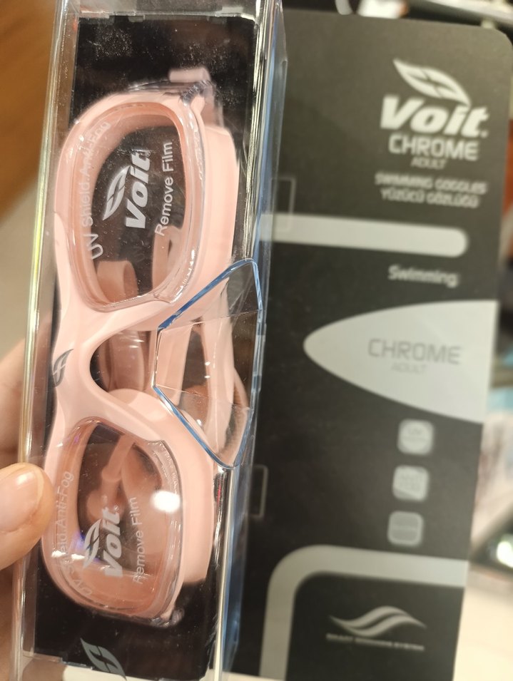 Pembe Ayarlanabilir Kayışlı Yüzücü Gözlüğü - Görsel 3