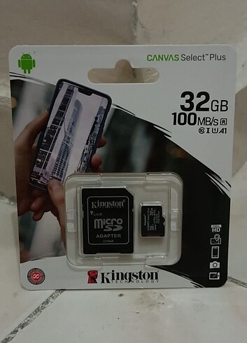 32 gb Kingston hafıza kartı 
