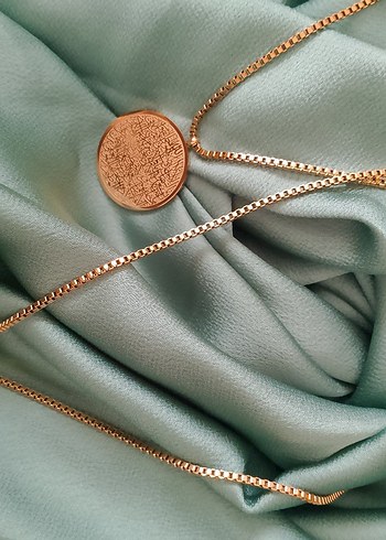 Accessorize Minimalist Altın Bohem Kolye ayet kolye