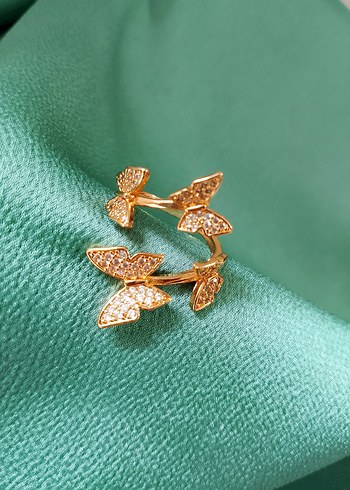 Şık Elastik Altın Kadın Bileklik - Görsel 7