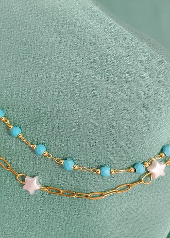 Şık Elastik Altın Kadın Bileklik - Görsel 16