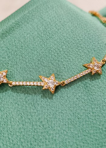 Şık Elastik Altın Kadın Bileklik - Görsel 14