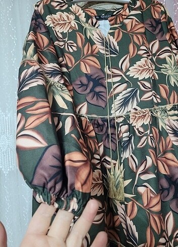 Kışlık tesettür elbise - Görsel 2