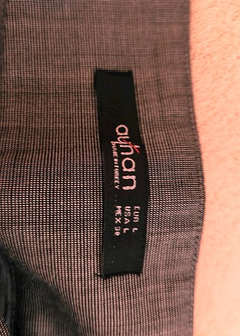 Gri Midi Keten Pilili Kalem Etek - Görsel 2