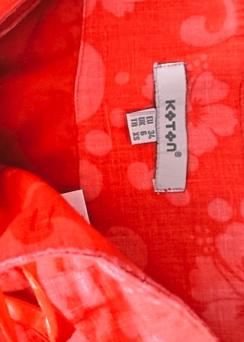 Kırmızı Pilili Midi  Etek - Görsel 2