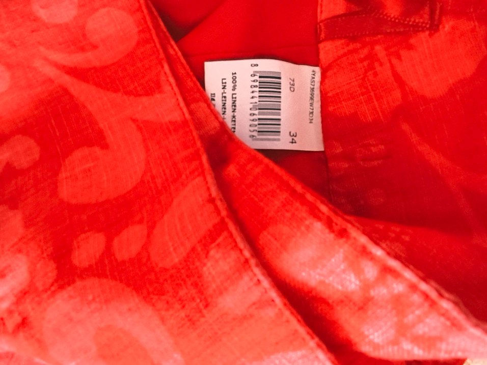 Kırmızı Pilili Midi  Etek - Görsel 3