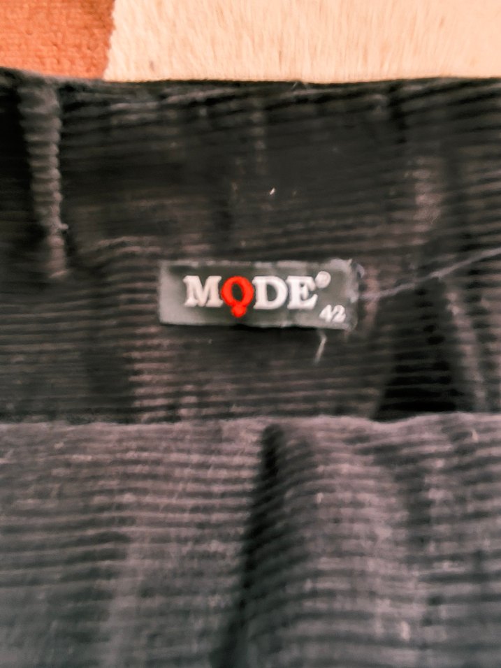 Siyah Süet Pilili Midi Etek - Görsel 2