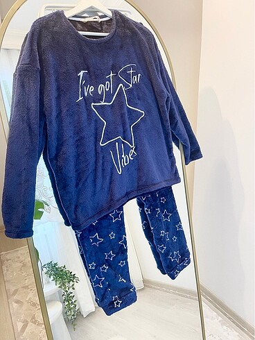 Lcw Lacivert Polar Pijama