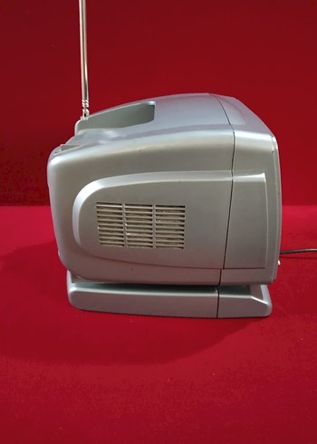 Premier Kırmızı Retro Televizyon - Görsel 4