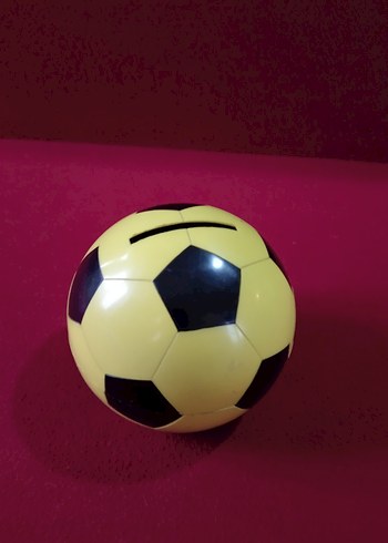 Sarı Siyah Futbol Topu Kumbara - Görsel 4