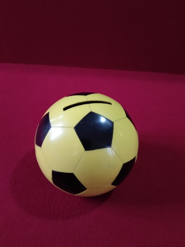 Sarı Siyah Futbol Topu Kumbara - Görsel 4