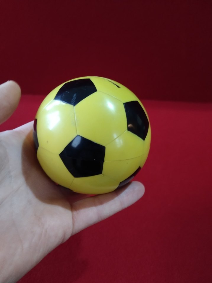 Sarı Siyah Futbol Topu Kumbara - Görsel 2