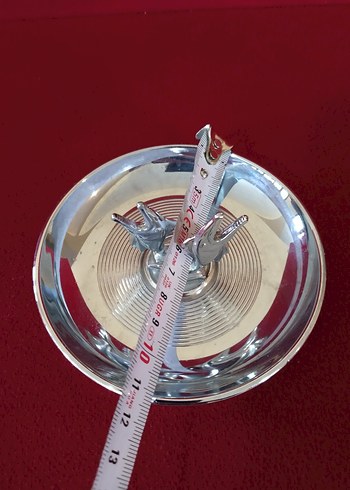 Vintage USA Metal Küllük - Görsel 2