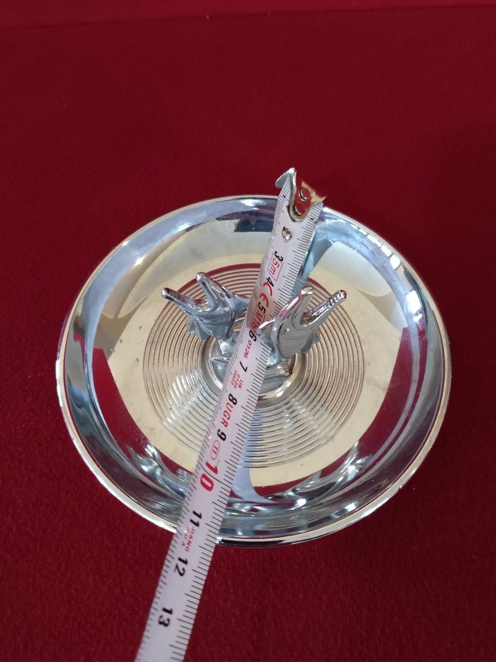 Vintage USA Metal Küllük - Görsel 2