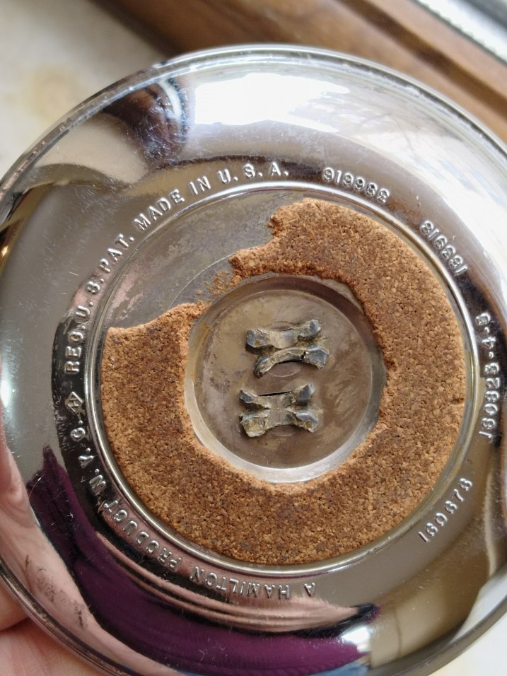 Vintage USA Metal Küllük - Görsel 4