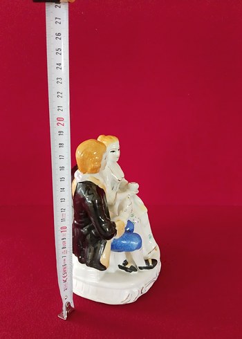 Vintage Porselen Biblo - Görsel 2