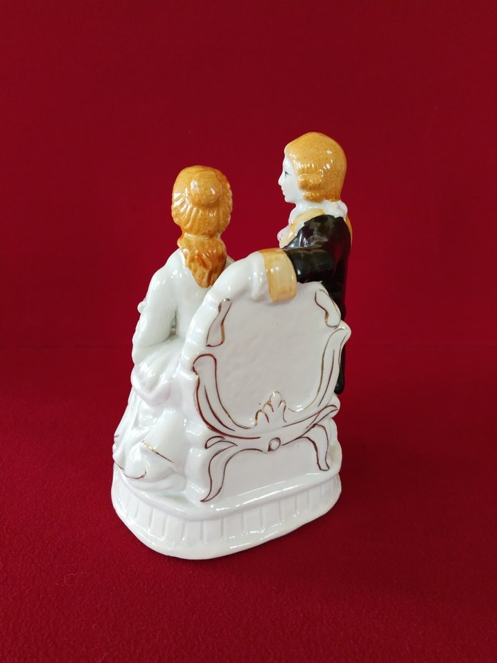 Vintage Porselen Biblo - Görsel 4