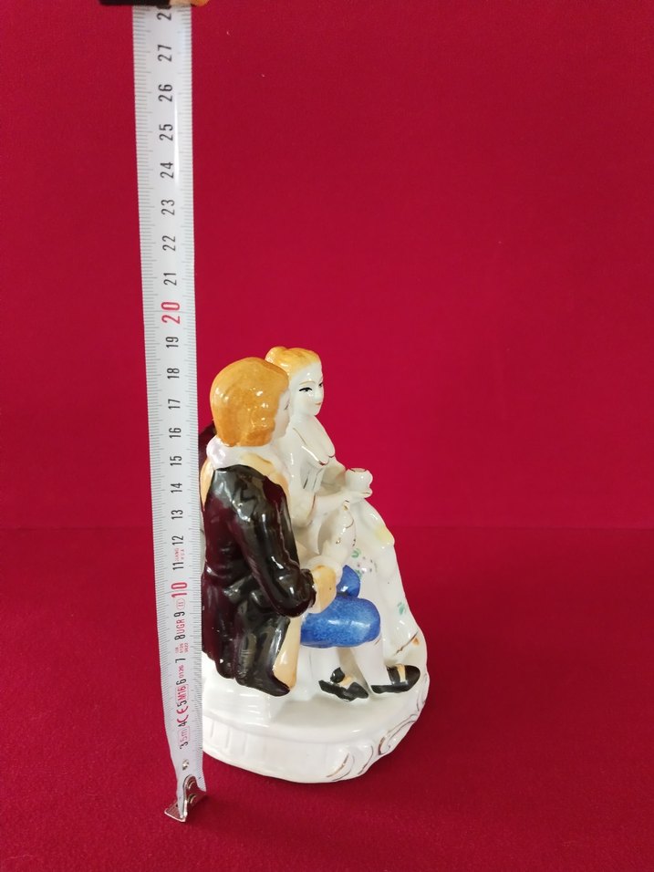 Vintage Porselen Biblo - Görsel 2