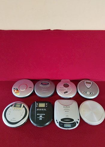 Renkli Taşınabilir CD Çalarlar Seti