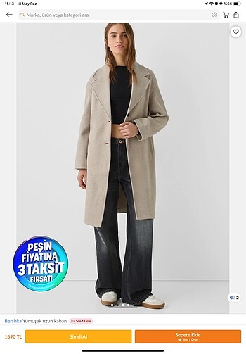 Bershka Kaban