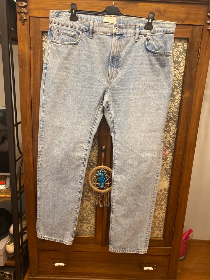 M&S Straight Fit Jean - Görsel 2