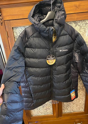 Columbia Siyah Kapüşonlu Erkek Mont - Görsel 6