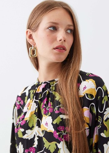 İpekyol Çiçek Desen Bluz - Görsel 4