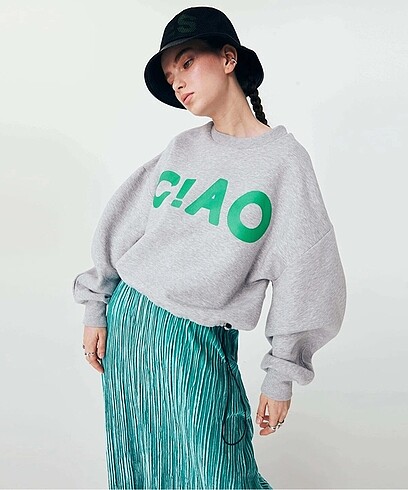 Twist Twist Crop Sweatshirt