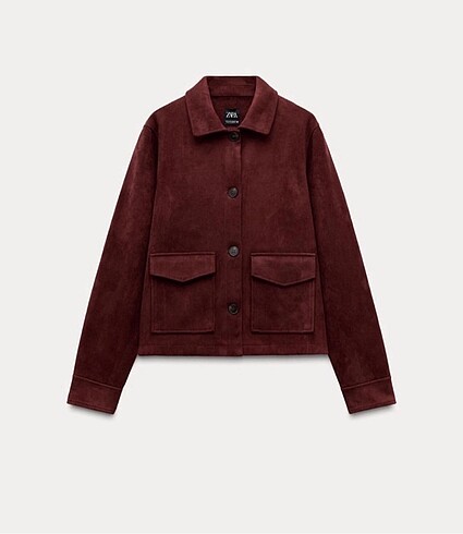 Zara suni Süet Ceket