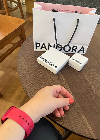  Beden beyaz Renk Pandora Beyaz Karton Hediye Çantası ve Kutuları