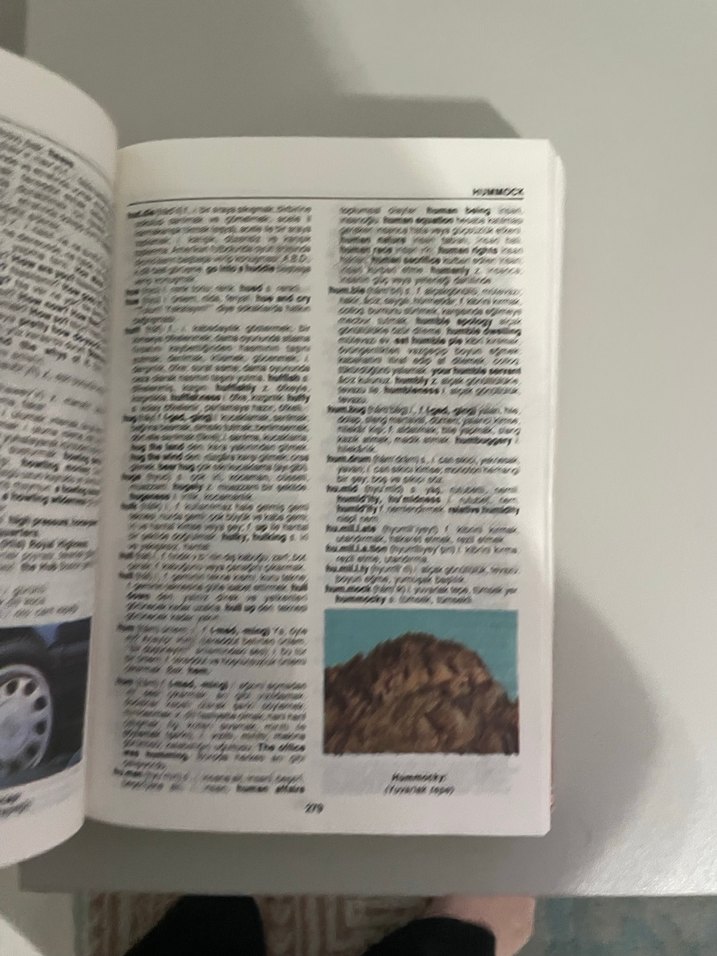 Redhouse Resimli İngilizce-Türkçe Sözlük - Görsel 3