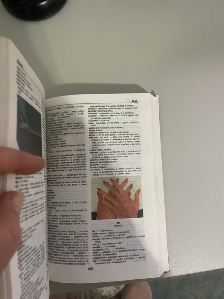 Redhouse Resimli İngilizce-Türkçe Sözlük - Görsel 5