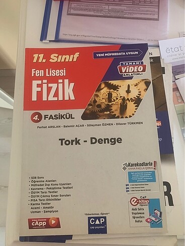 Fizik test kitabı