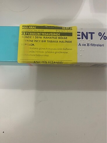 Beden Renk Expigment krem