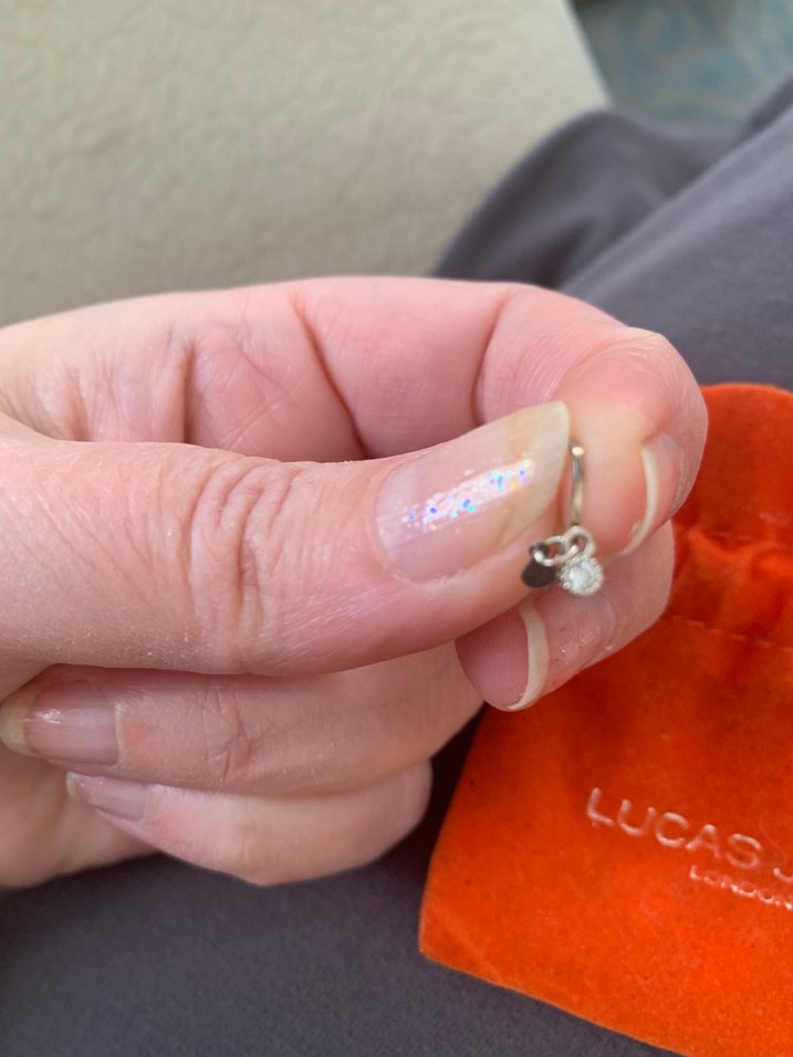 Altın Renkli Kadın Kulak Kıkırdağı - Görsel 2