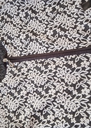 Kabartma Desenli Fermuarlı Kadın Hırkası - Görsel 8