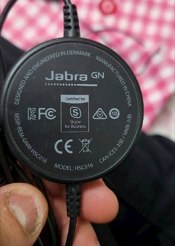 Jabra Siyah Kablolu Mikrofonlu Kulaklık - Görsel 5