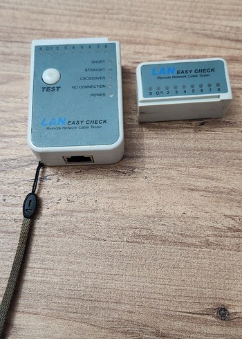 LAN Easy Check Ağ Kablosu Test Cihazı - Görsel 4