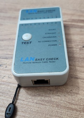 LAN Easy Check Ağ Kablosu Test Cihazı - Görsel 3