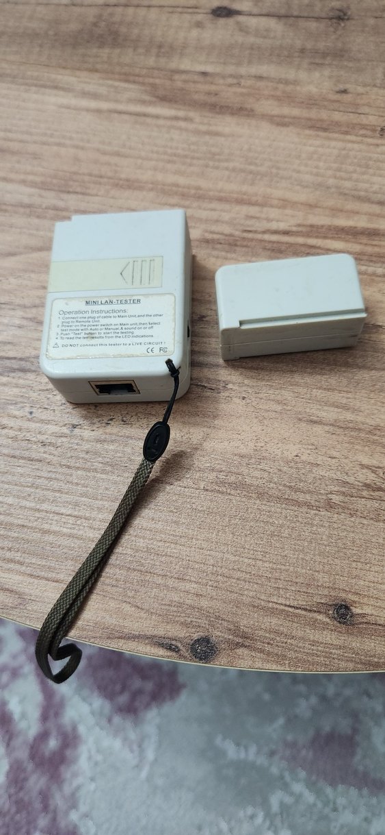 LAN Easy Check Ağ Kablosu Test Cihazı - Görsel 5