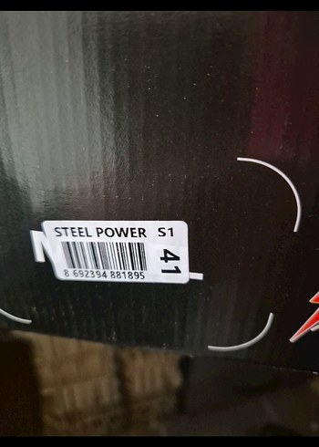 Siyah Turuncu Erkek Spor İş Ayakkabısı - Görsel 3