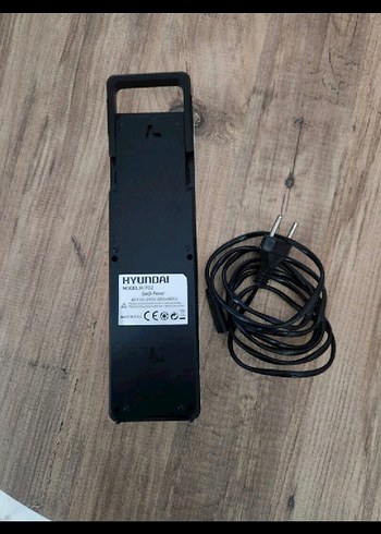 Beyaz Taşınabilir LED Işık ve Şarj Kablosu - Görsel 3