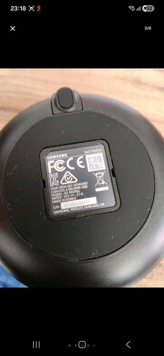 Samsung Siyah Dex Station TelefonStandı - Görsel 3