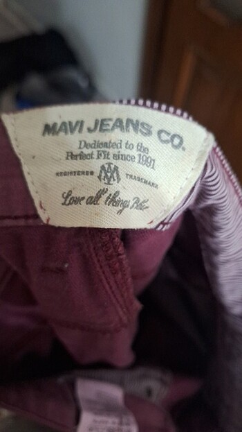 MAVİ MARKA MOR PANTALON  - Görsel 2